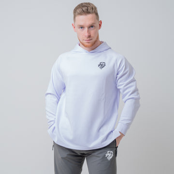 White Pull Over Hoodie